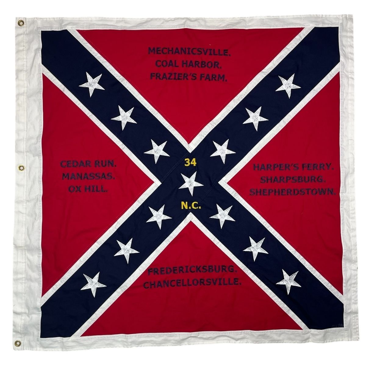 Ultimate Flags - Crossed Union and Confederate Flags